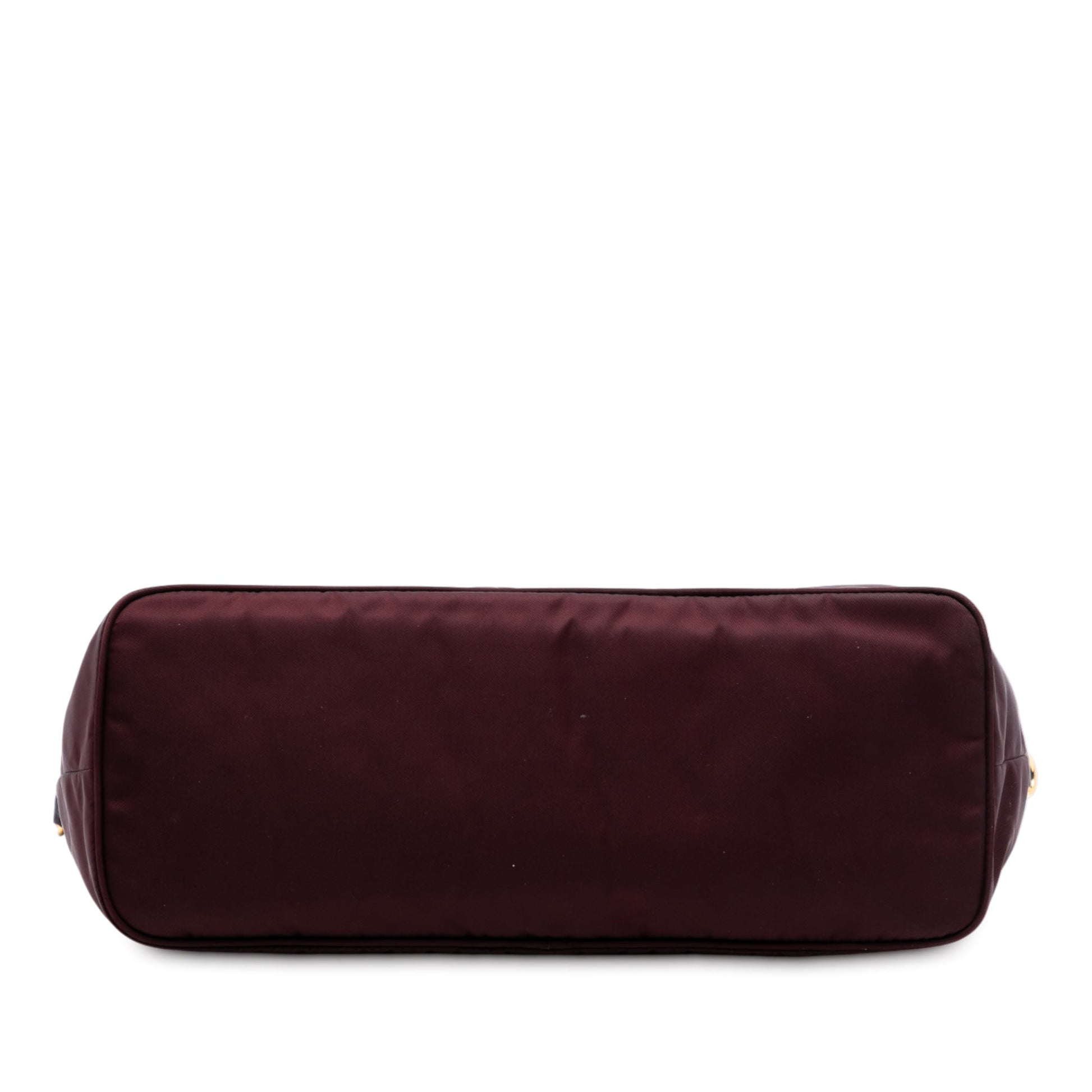 Prada Saffiano Trimmed Tessuto Satchel