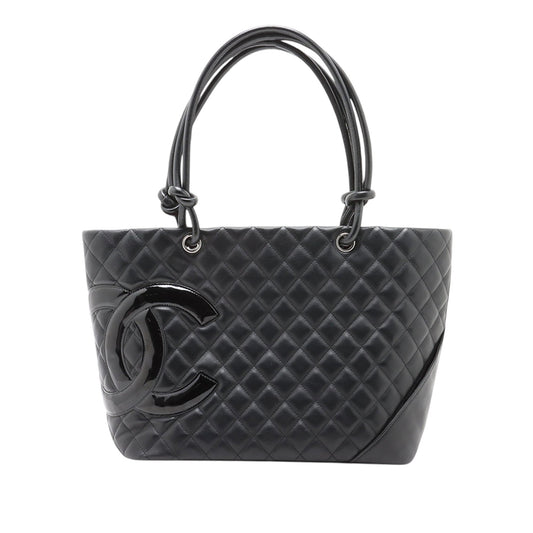Chanel Large Lambskin Cambon Ligne Tote