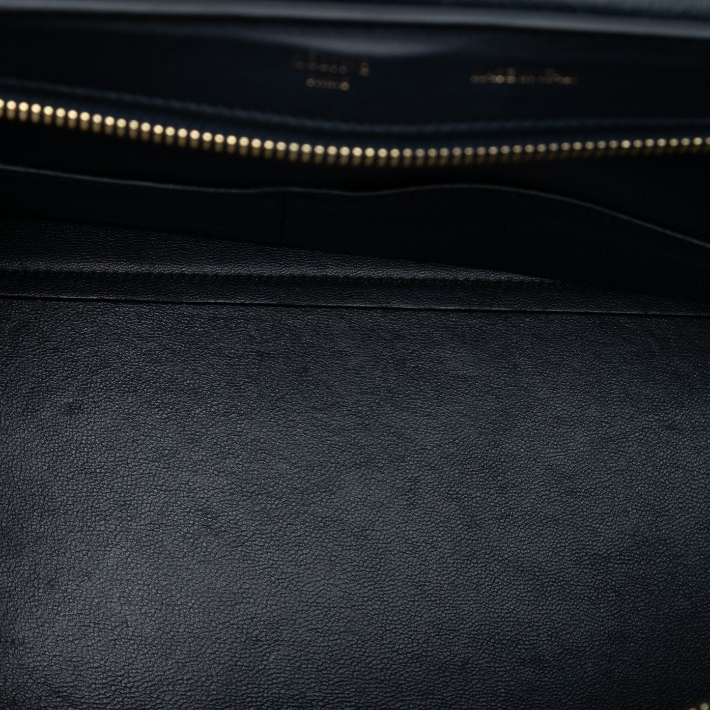 Celine Small Bicolor Calfskin and Suede Trapeze Satchel