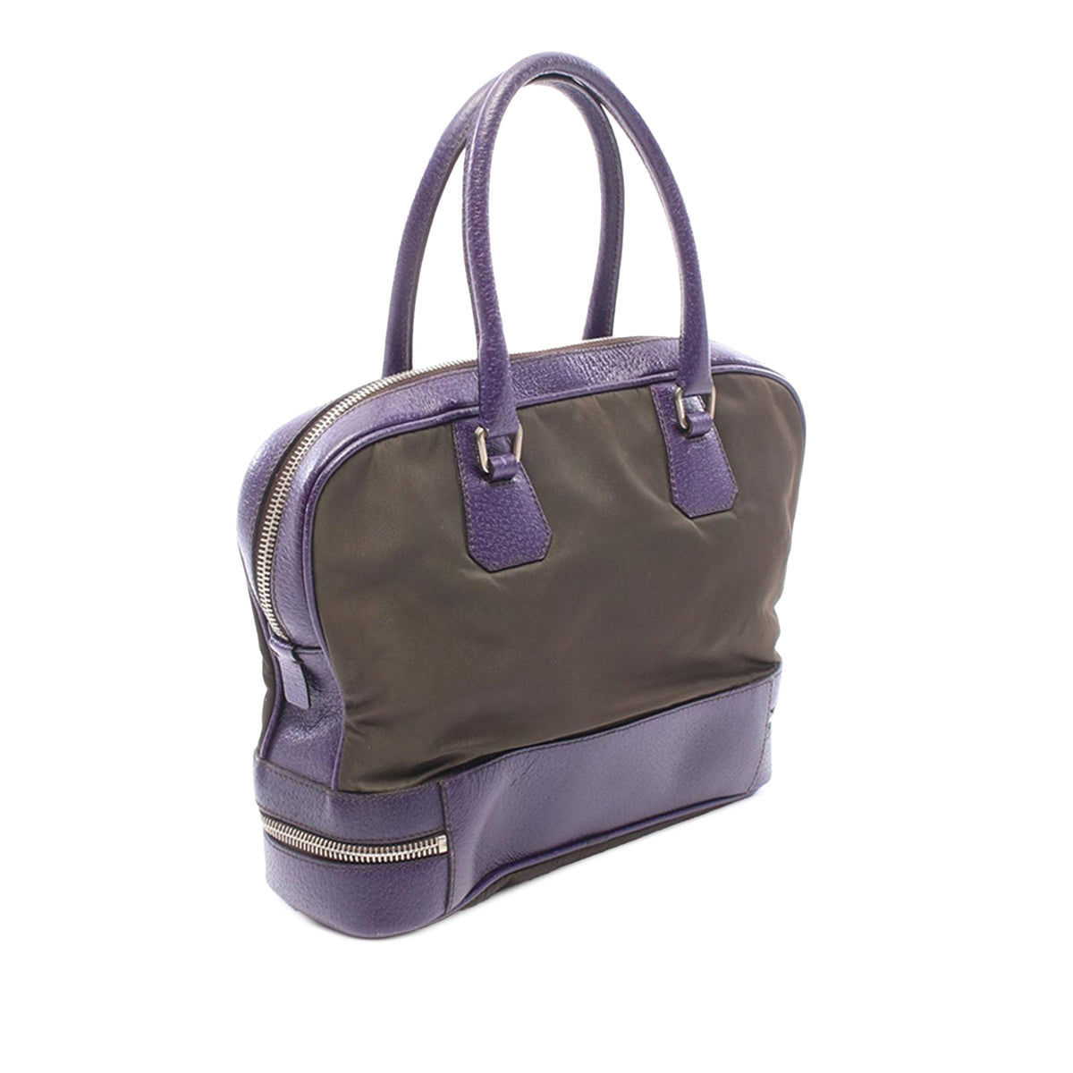 Prada Tessuto Handbag — Green