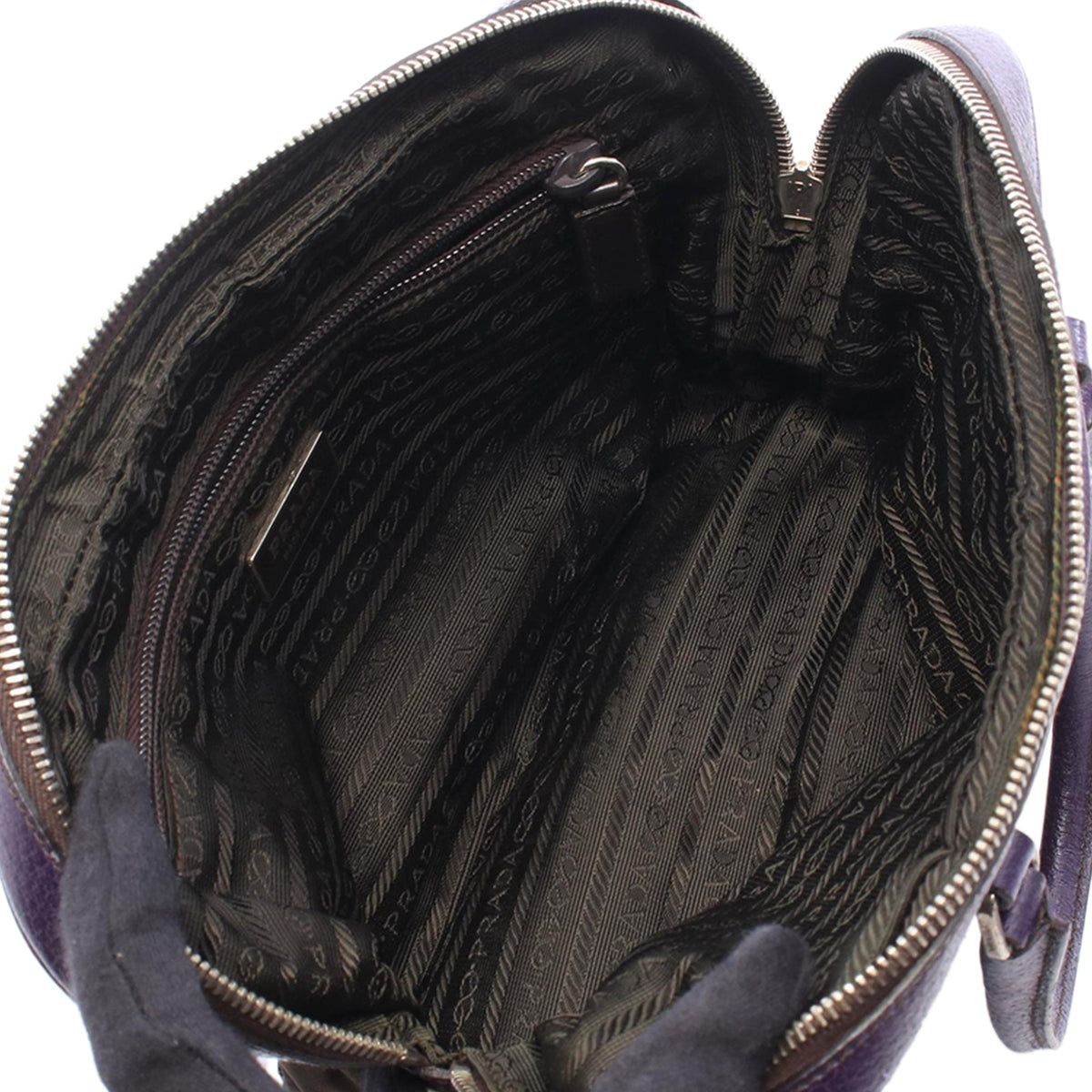 Prada Tessuto Handbag — Green