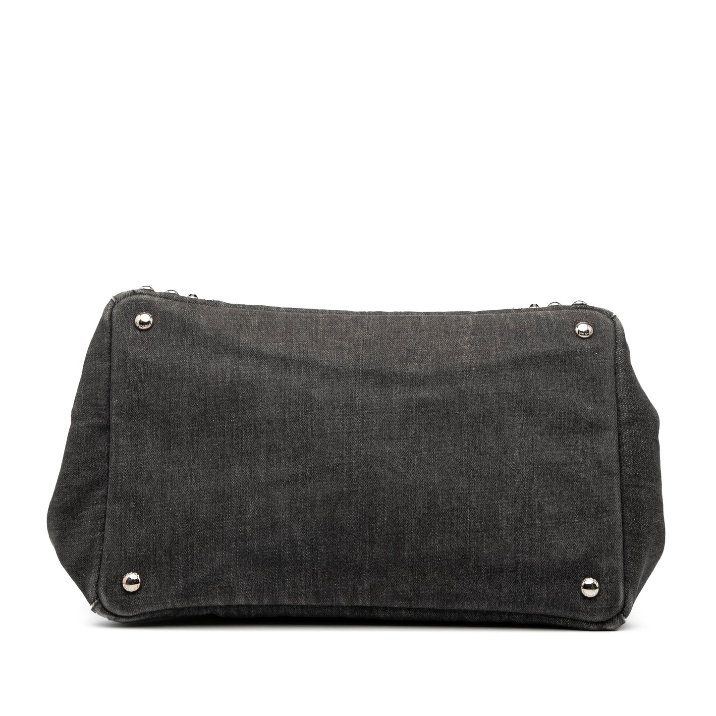 Prada Denim Canapa Bijoux Satchel