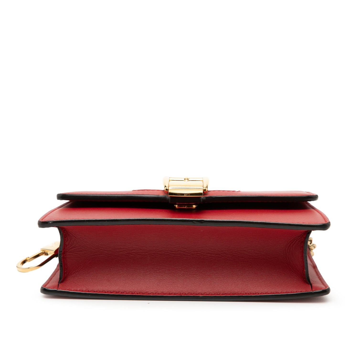 Gucci Super Mini Leather Sylvie Chain Crossbody