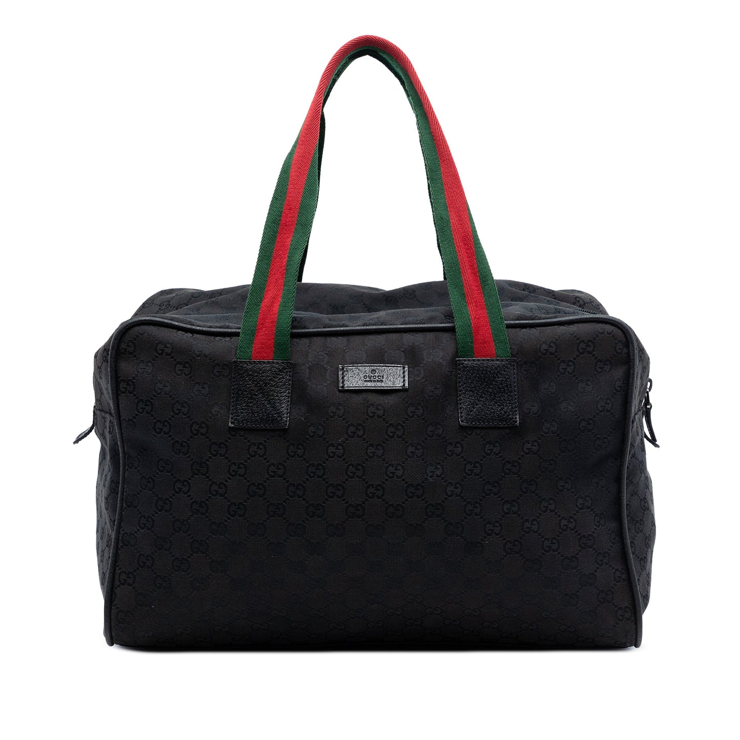 Gucci GG Canvas Web Travel Bag
