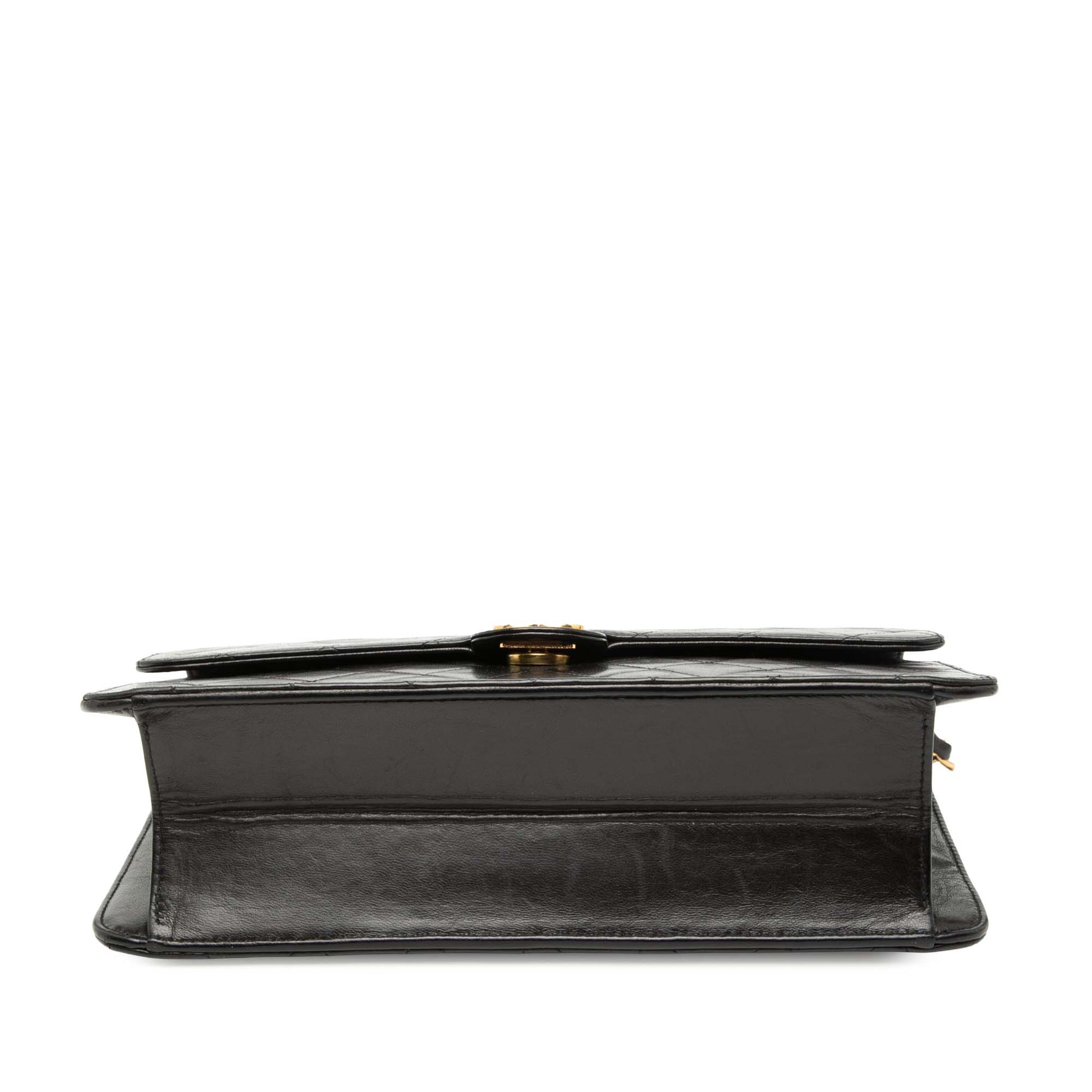 Chanel Medium CC Quilted Lambskin Single Flap
