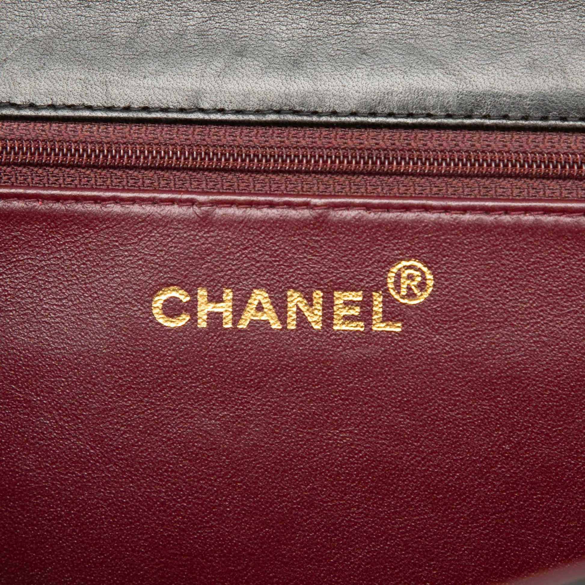 Chanel Medium CC Quilted Lambskin Single Flap