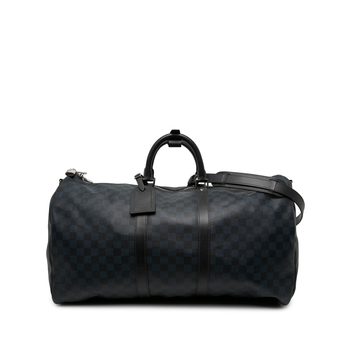 Louis Vuitton Damier Cobalt Keepall Bandouliere 55 — Blue