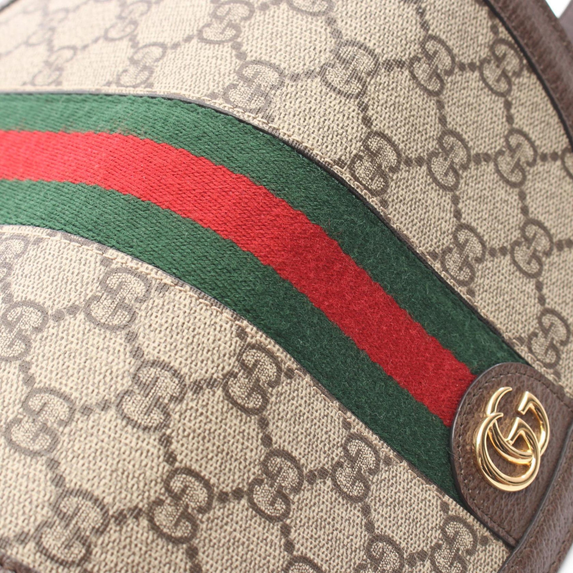 Gucci Small GG Supreme Web Ophidia Crossbody