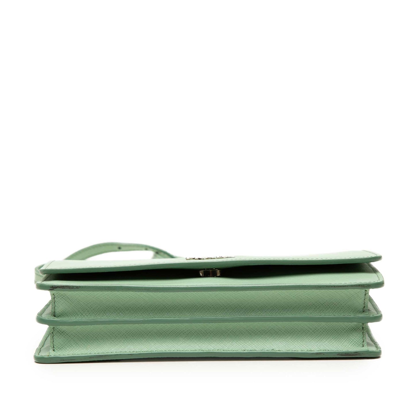 Prada Saffiano Wallet on Strap