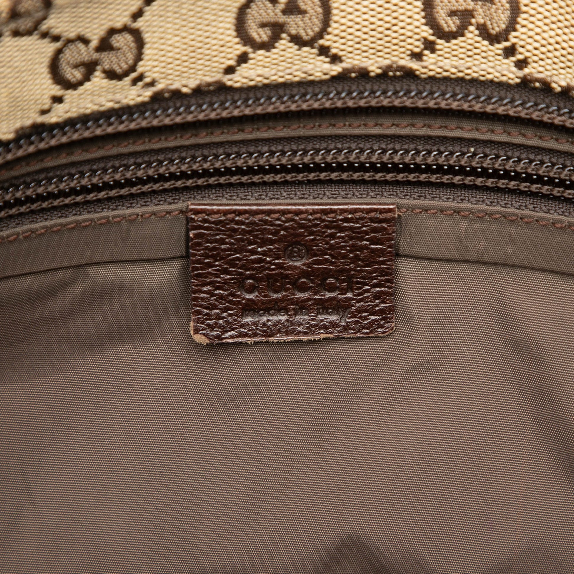 Gucci GG Canvas Web Tote