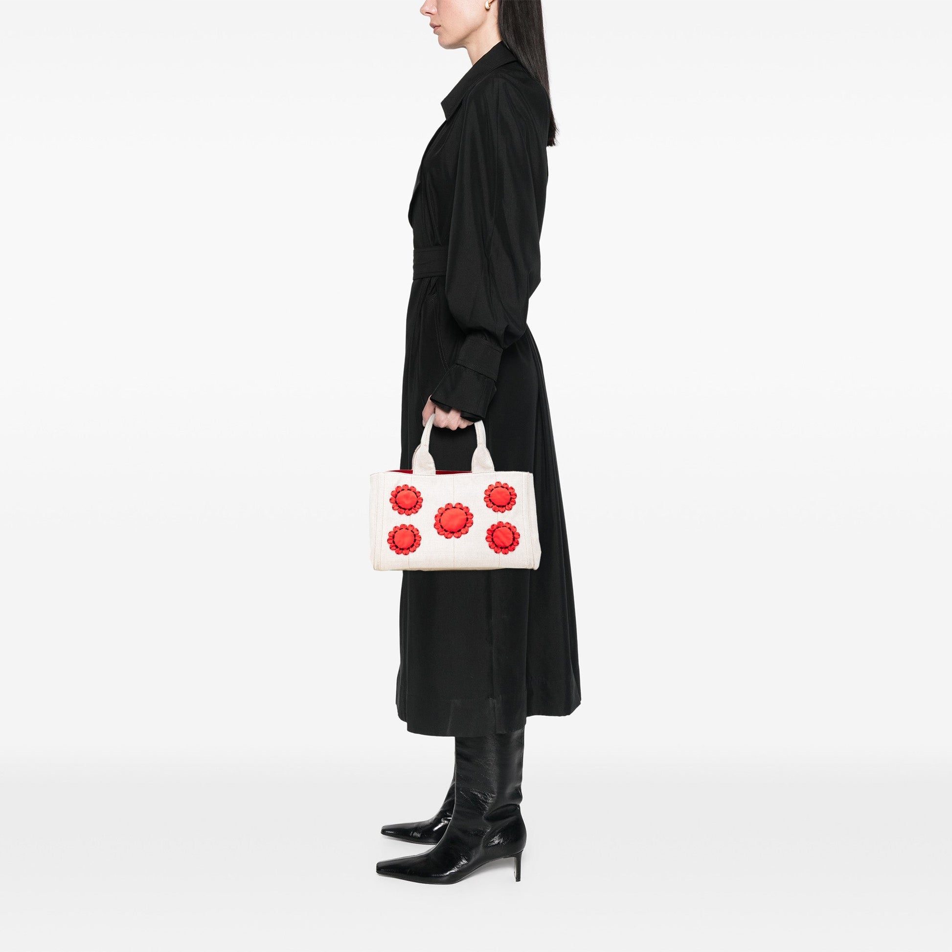 Prada Canvas Canapa Mistolino Tote