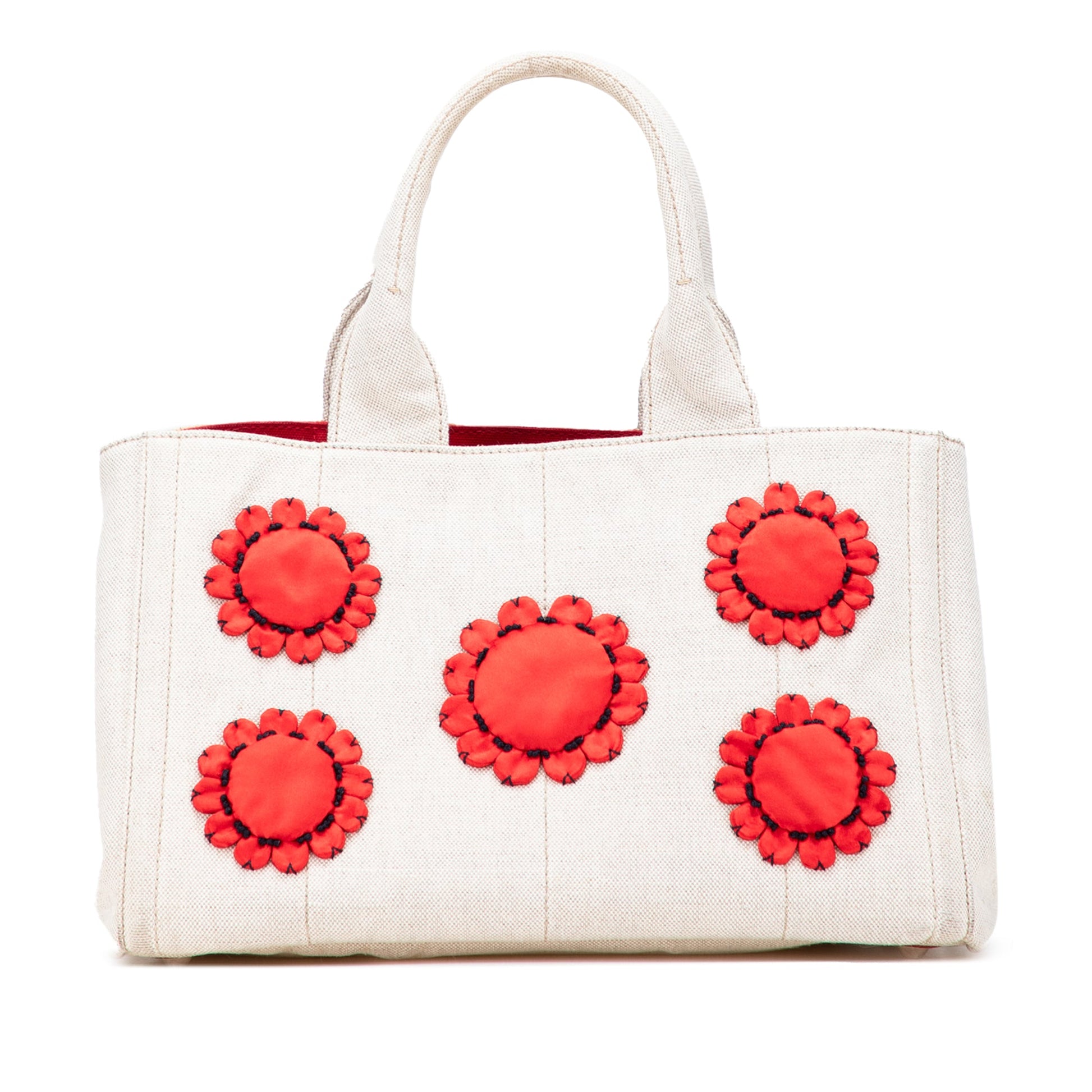 Prada Canvas Canapa Mistolino Tote