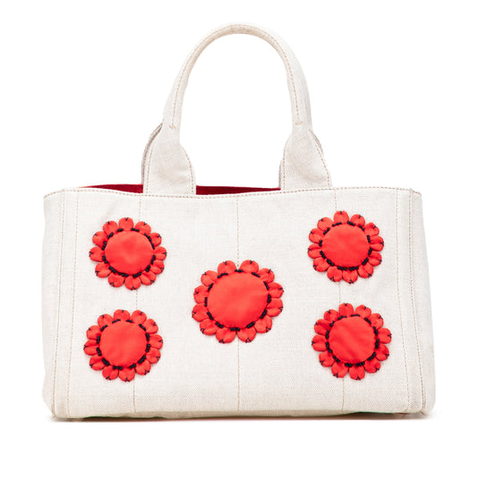 Prada Canvas Canapa Mistolino Tote
