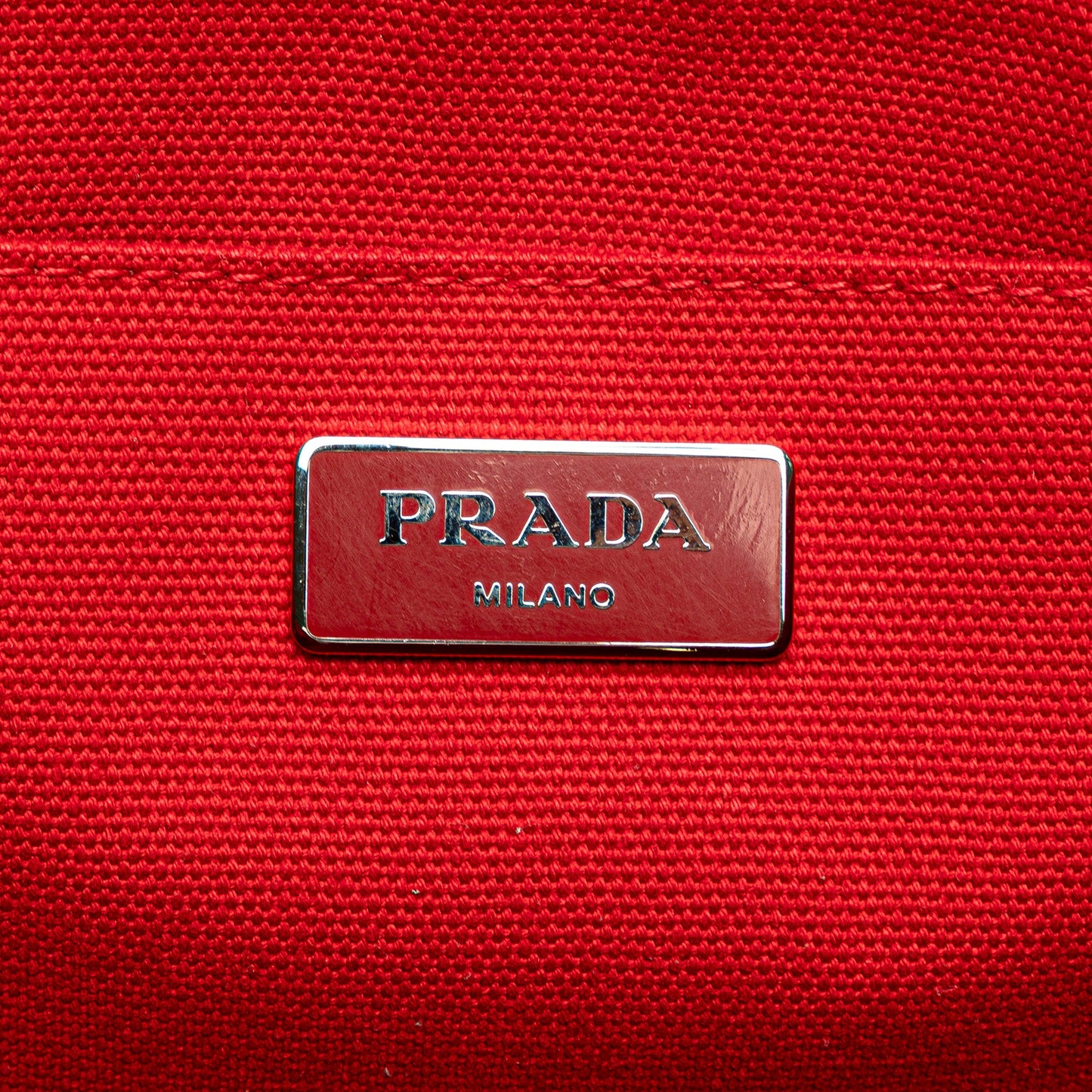Prada Canvas Canapa Mistolino Tote
