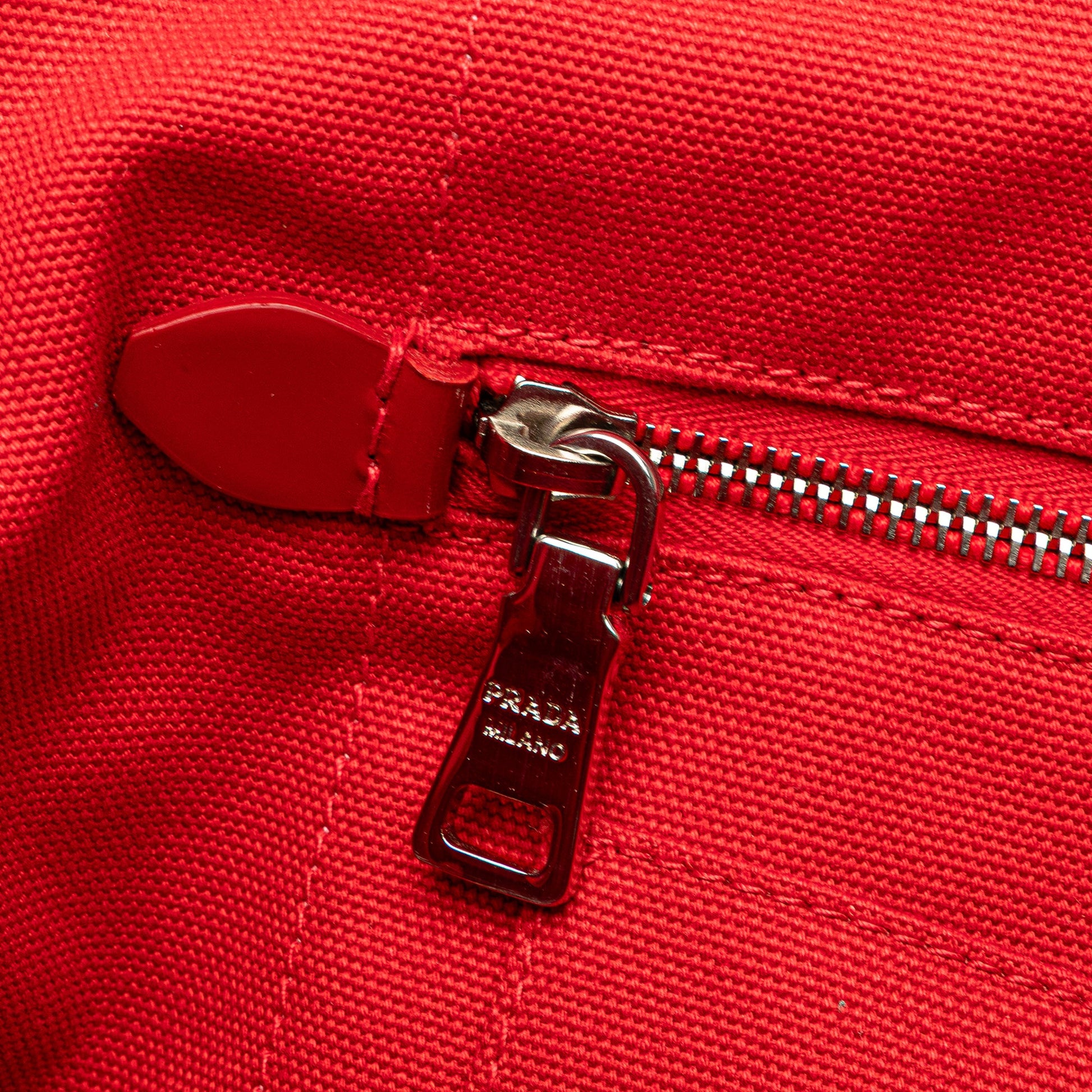 Prada Canvas Canapa Mistolino Tote