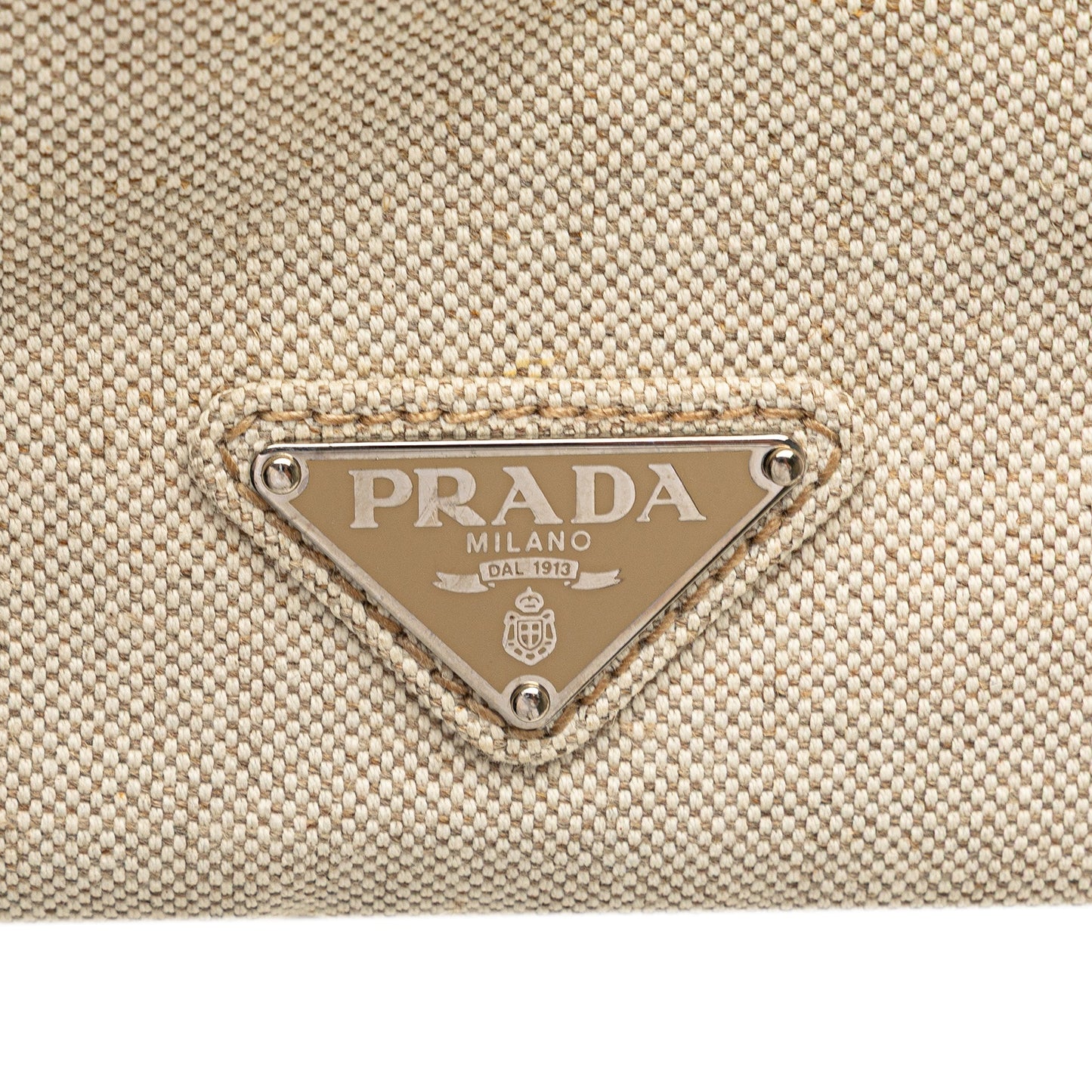 Prada Canvas Canapa Mistolino Tote