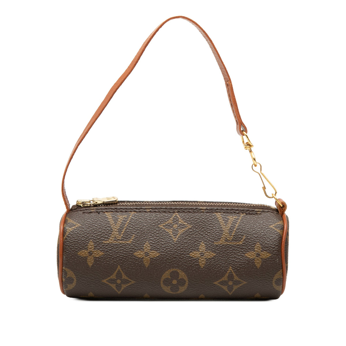 Louis Vuitton Monogram Papillon Pochette — Brown