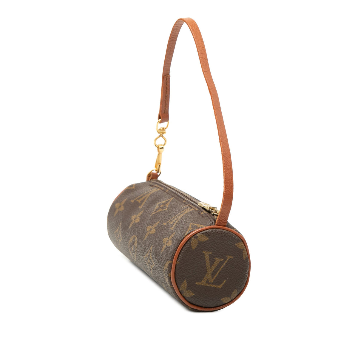 Louis Vuitton Monogram Papillon Pochette — Brown