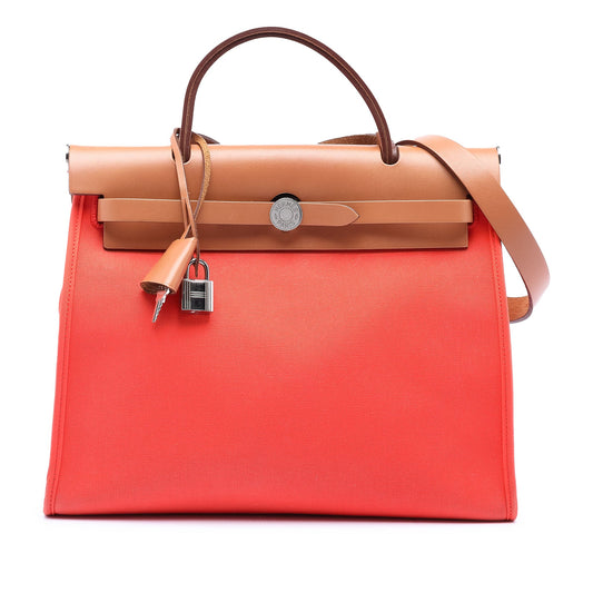 Hermès Toile Herbag Zip 31