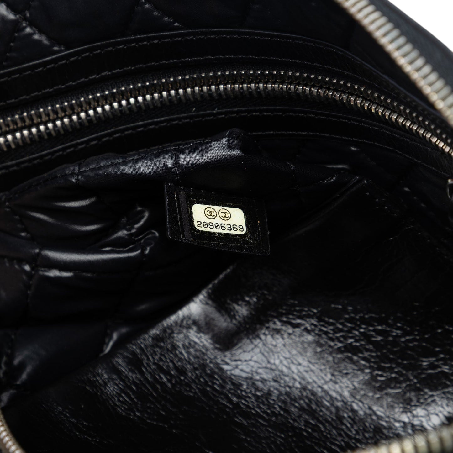 Distressed Calfskin Je Ne Suis Pas En Solde Clutch