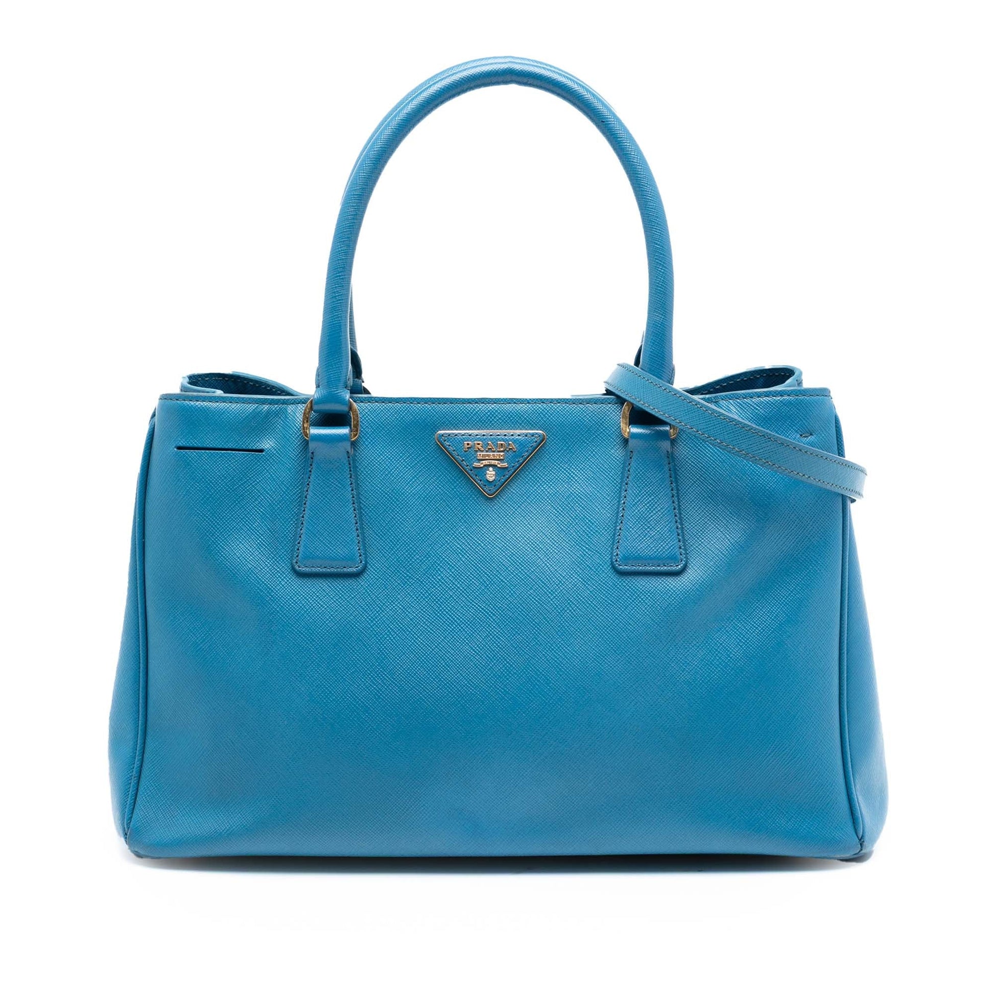 Prada Medium Saffiano Lux Galleria Satchel