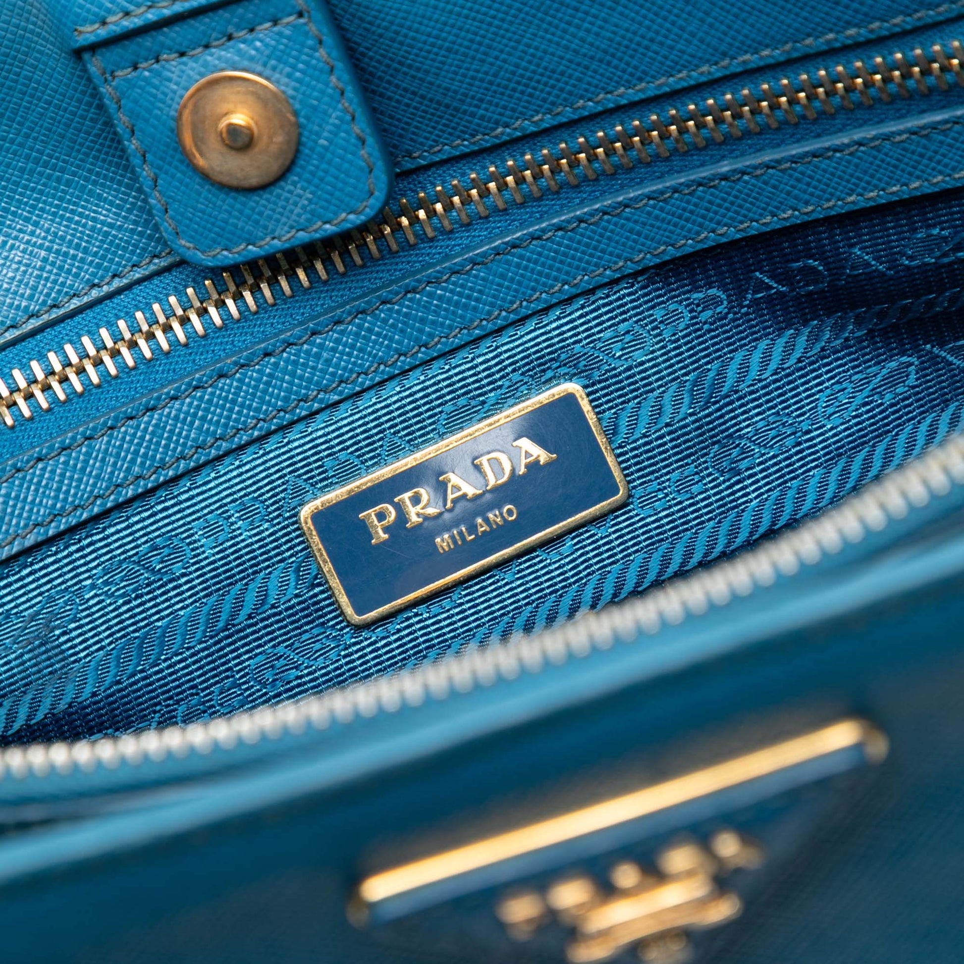 Prada Medium Saffiano Lux Galleria Satchel