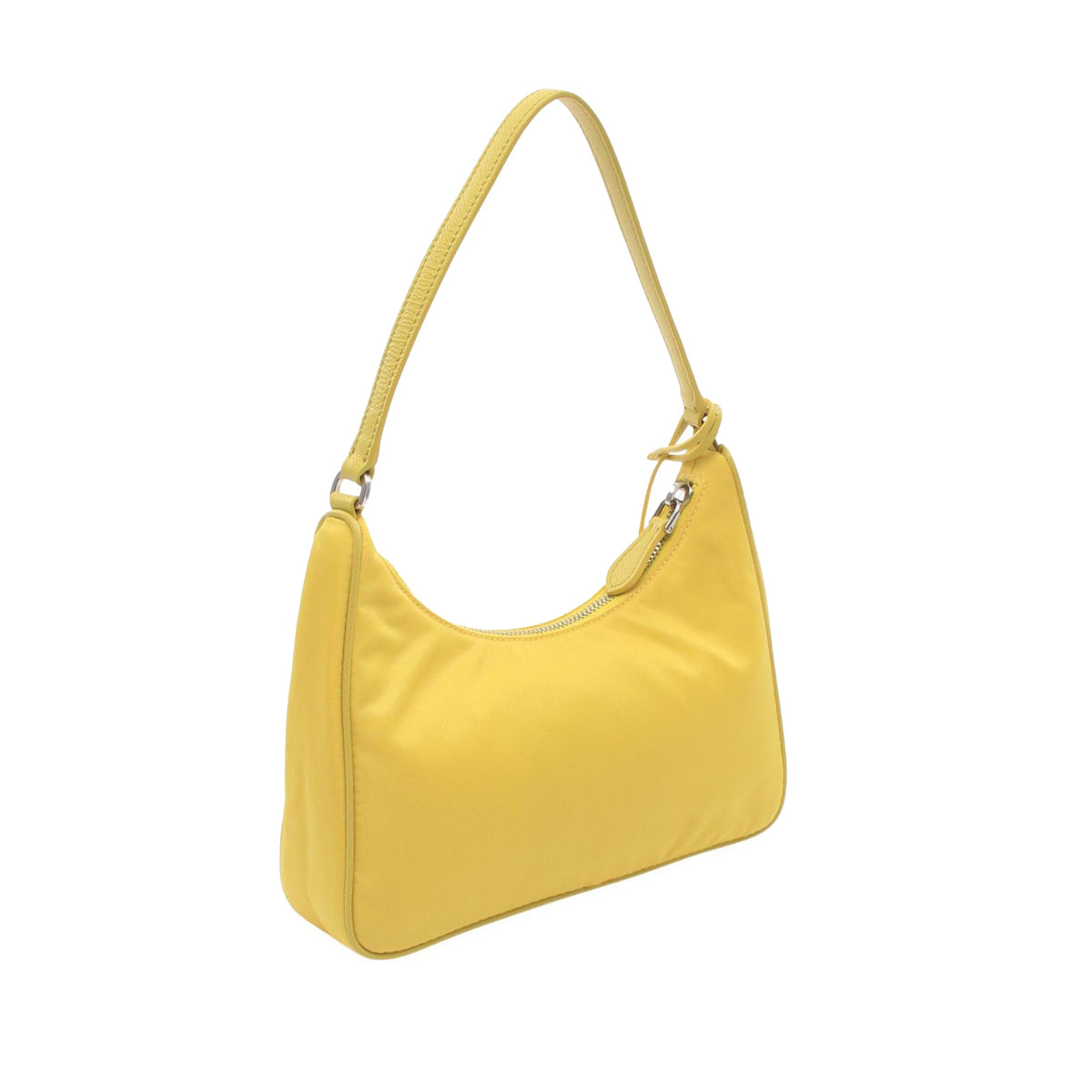 Prada Mini Tessuto Re Edition 2005 Satchel — Yellow