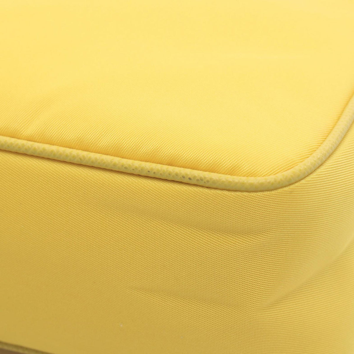 Prada Mini Tessuto Re Edition 2005 Satchel — Yellow