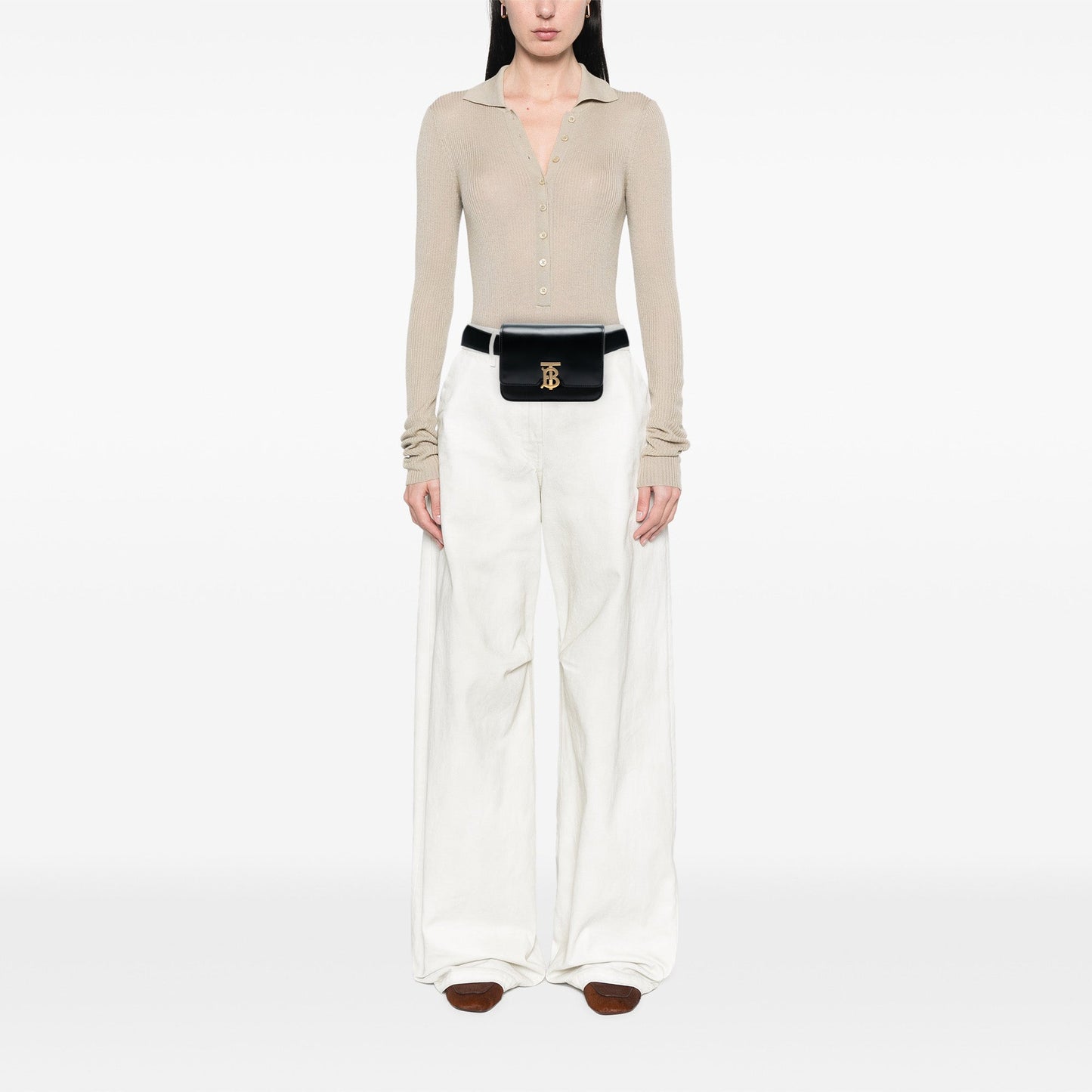 Burberry Leather TB Belt Bag