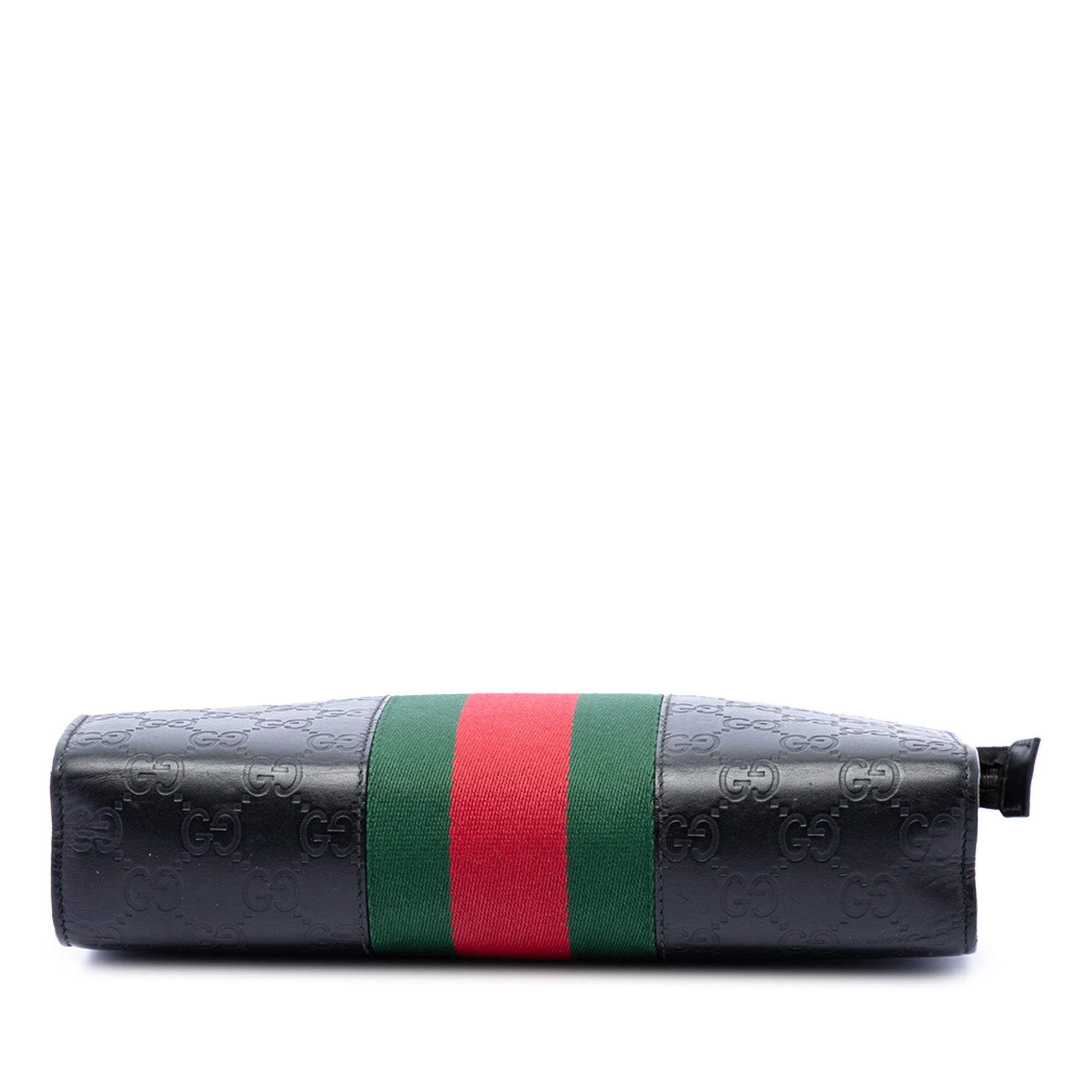 Gucci Guccissima Web Clutch