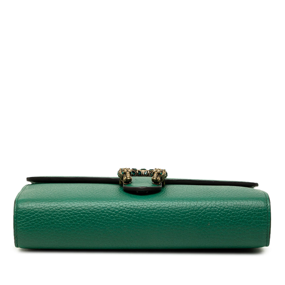 Gucci Calfskin Dionysus Wallet on Chain — Green