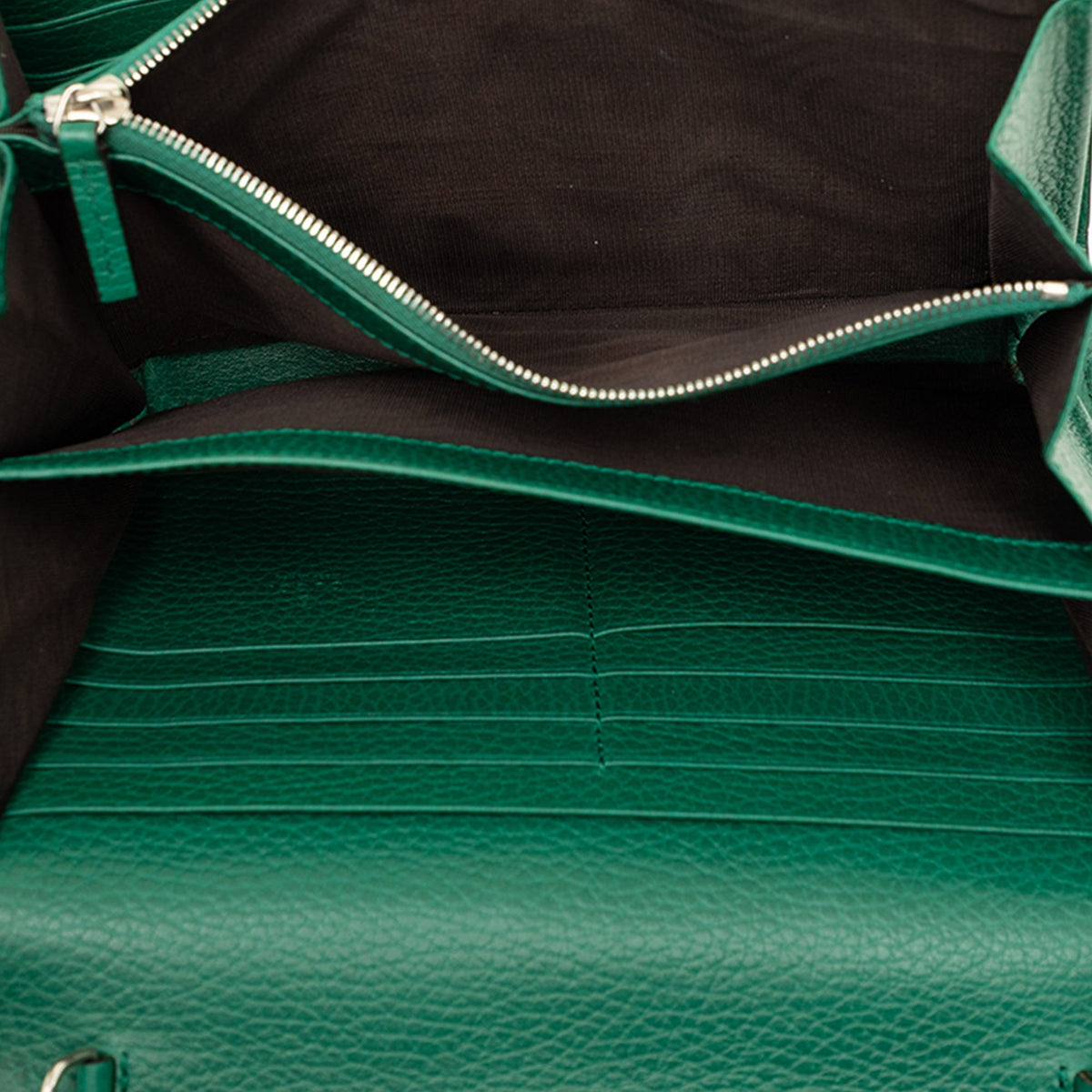Gucci Calfskin Dionysus Wallet on Chain — Green