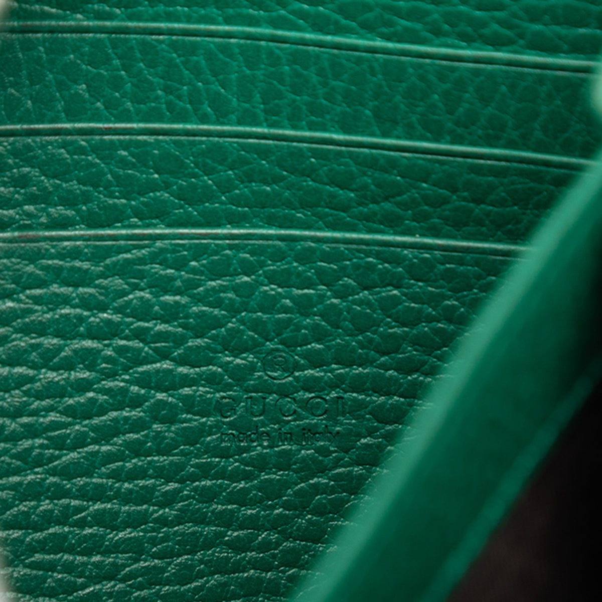 Gucci Calfskin Dionysus Wallet on Chain — Green
