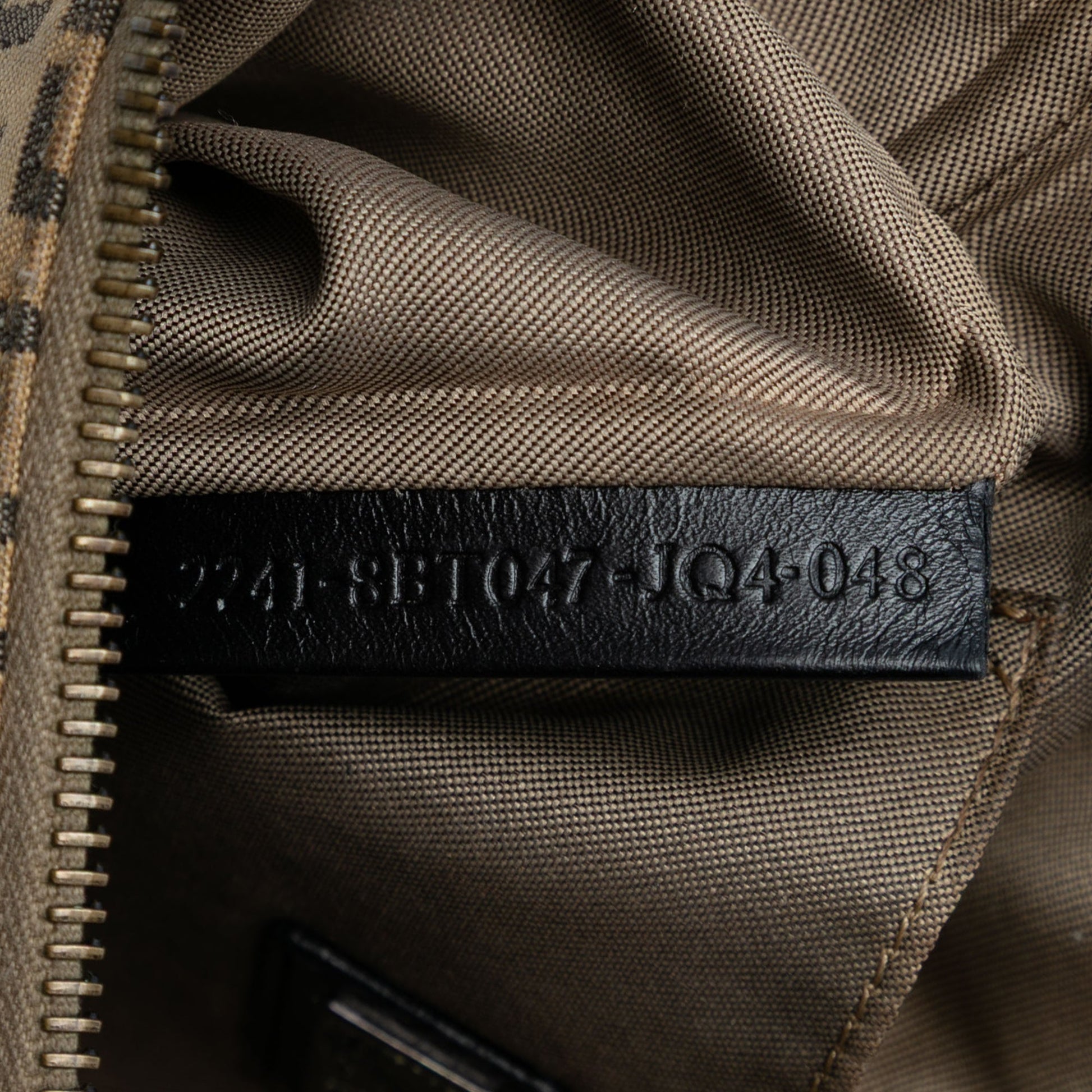 Fendi Zucchino Canvas Crossbody