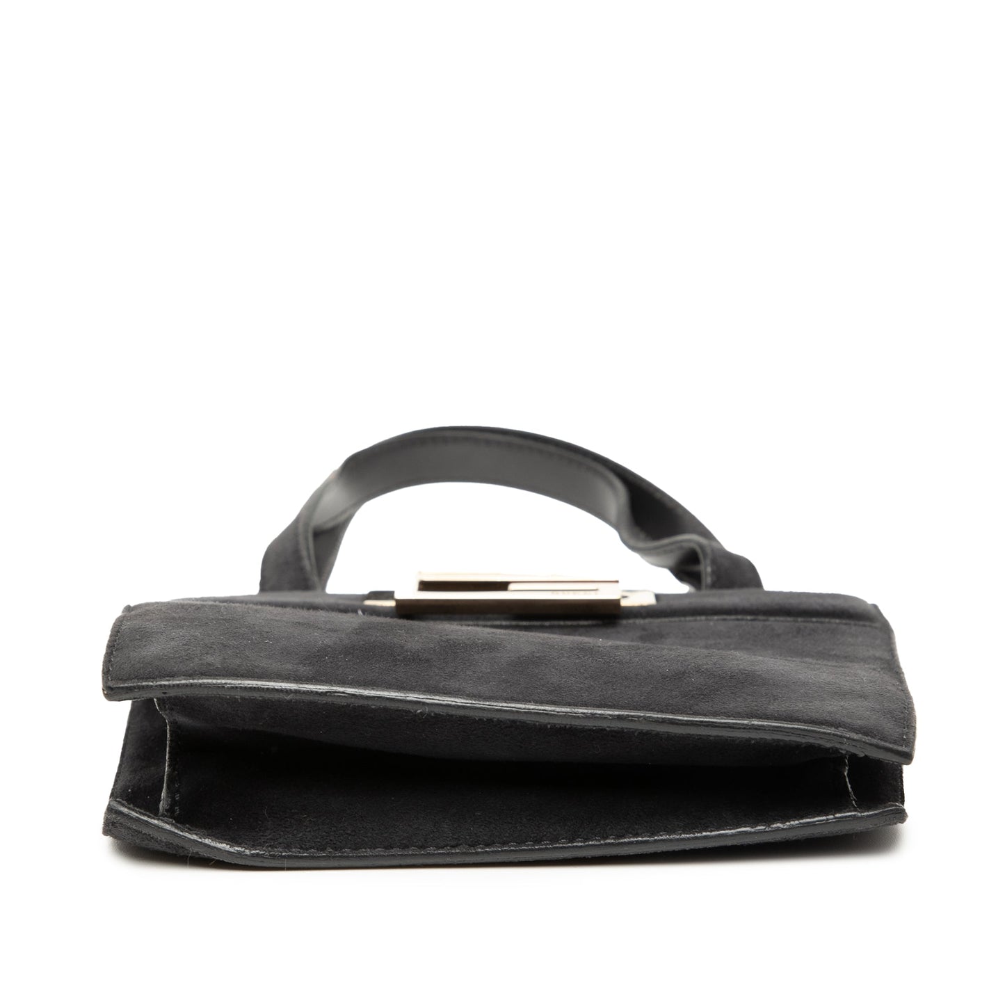 Gucci G Suede Handbag