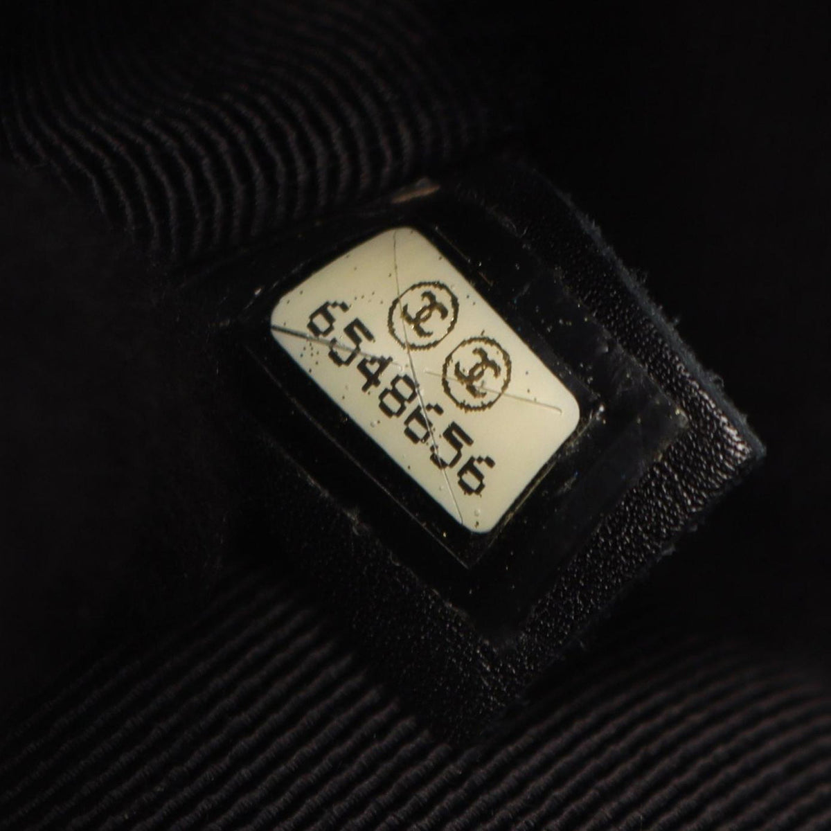 Chanel CC Calfskin Wild Stitch Flap — Black