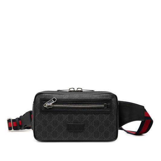 Gucci Small GG Supreme Web Belt Bag