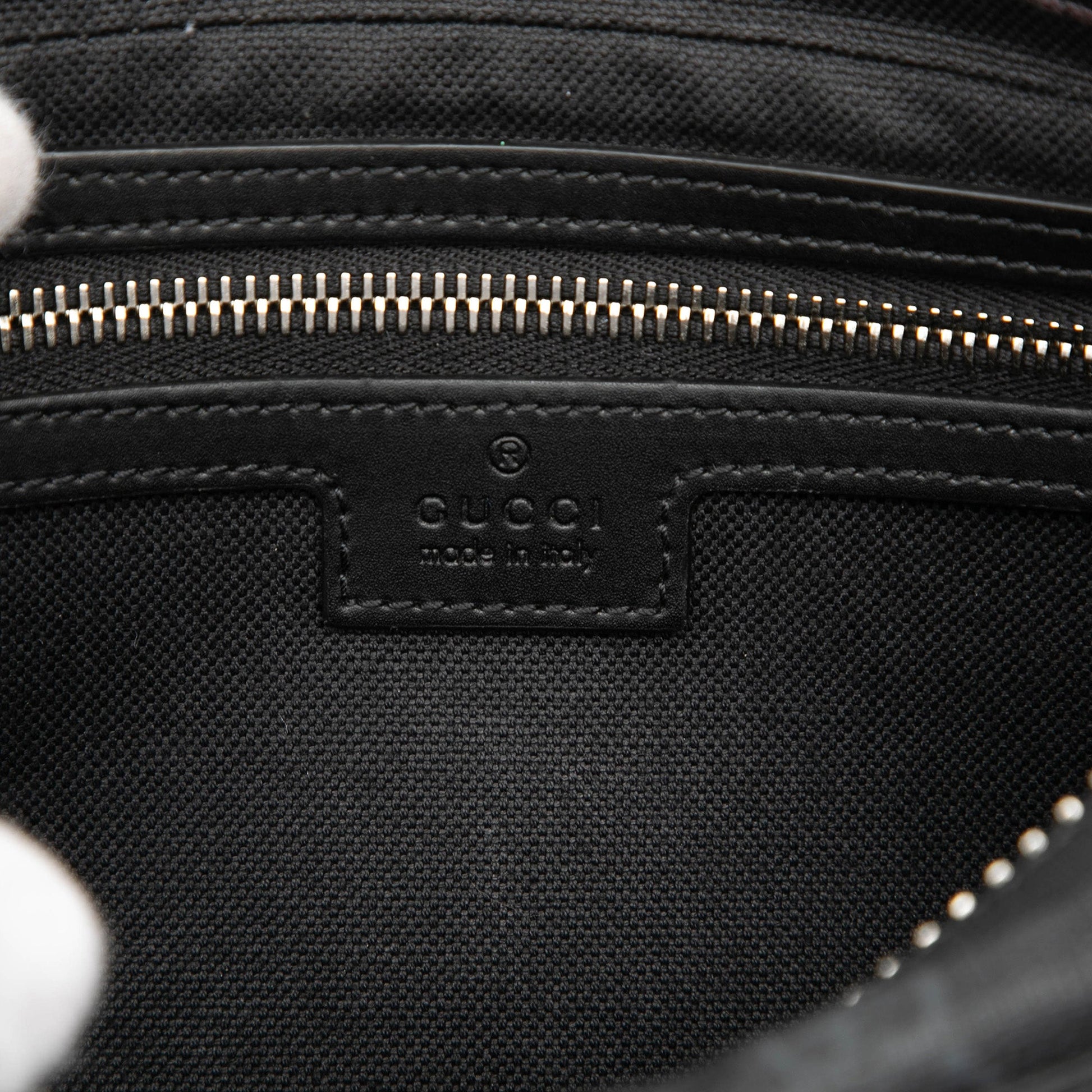 Gucci Small GG Supreme Web Belt Bag