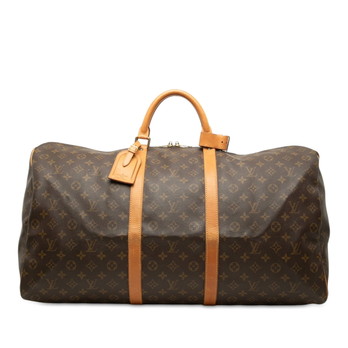 Louis Vuitton Monogram Keepall 60 — Brown