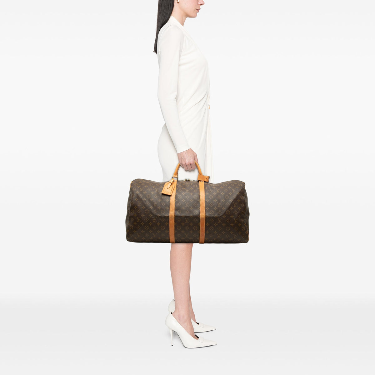 Louis Vuitton Monogram Keepall 60 — Brown