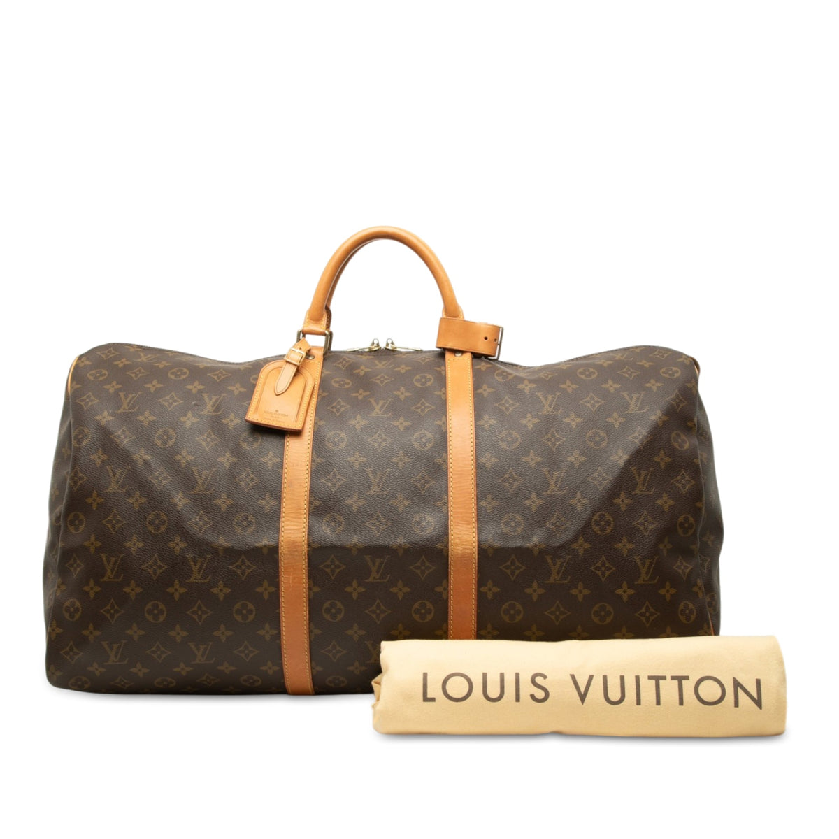 Louis Vuitton Monogram Keepall 60 — Brown