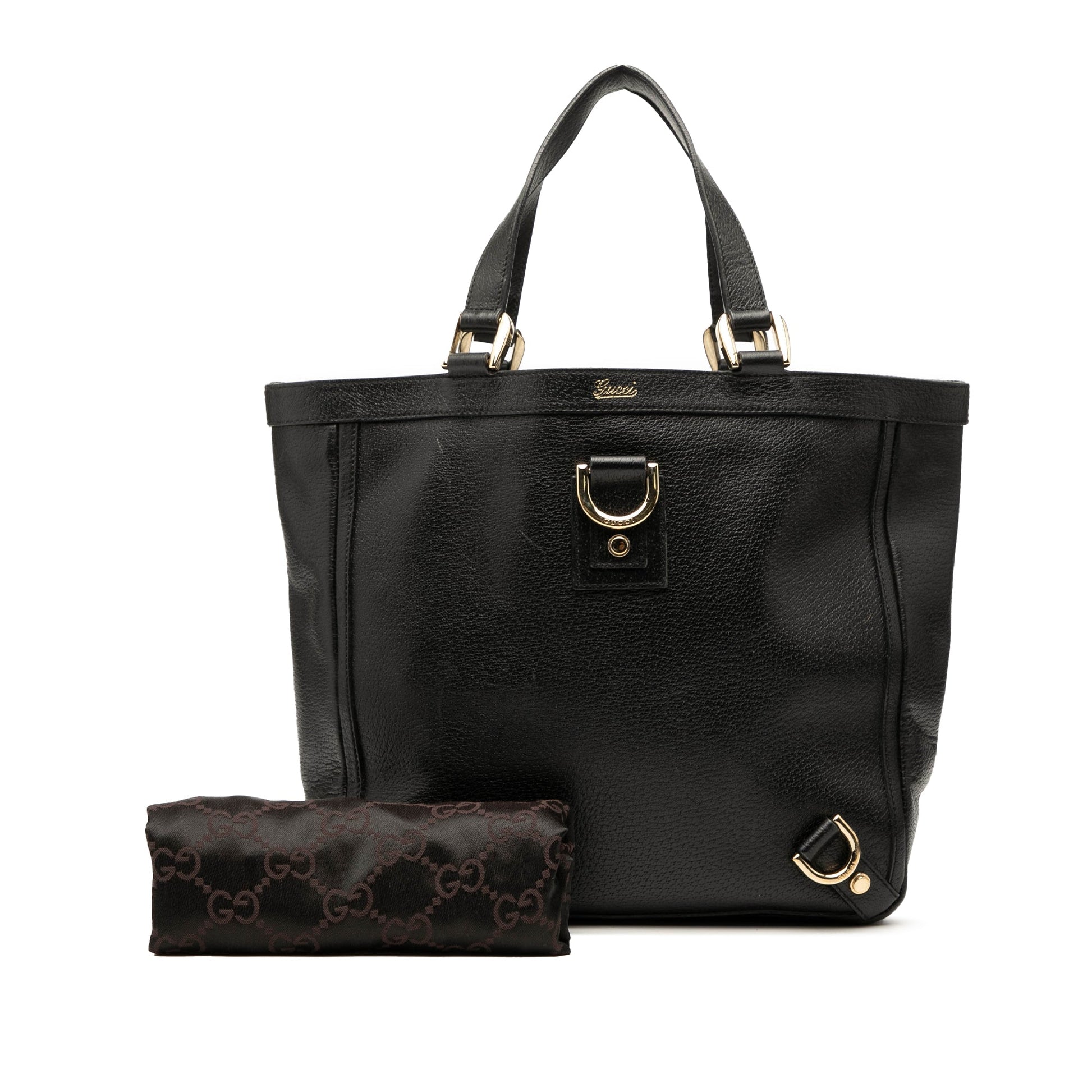 Gucci Calfskin Abbey D Ring Tote