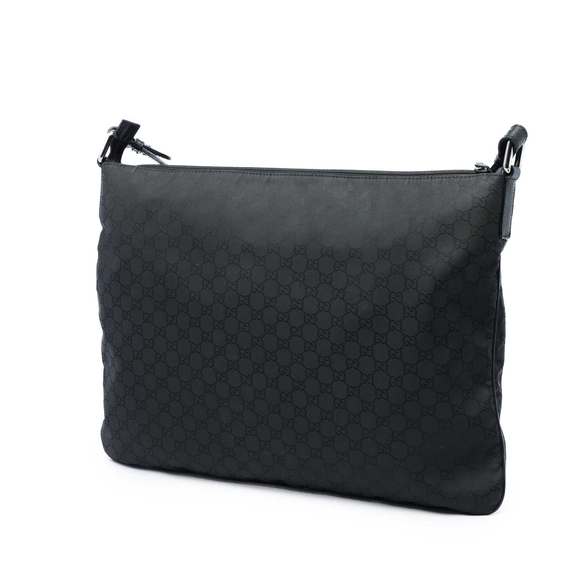 Gucci GG Nylon Crossbody — Black