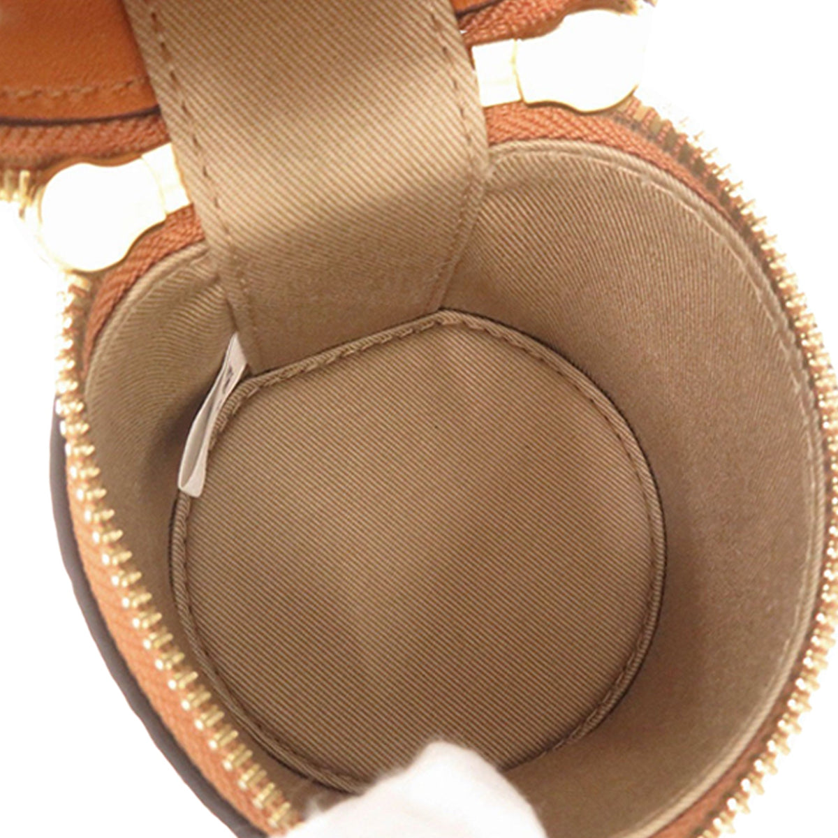MCM Mini Visetos Coated Canvas Vanity Bag
