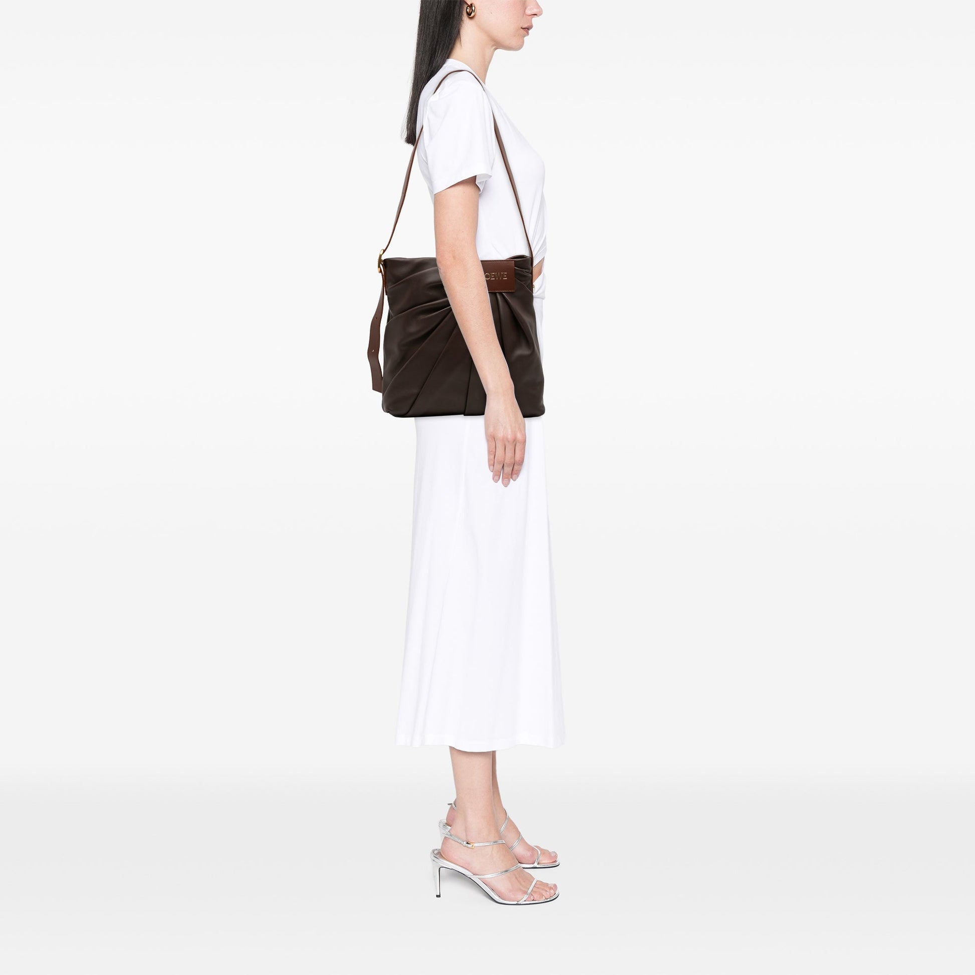 LOEWE Mellow Nappa Draped Tote