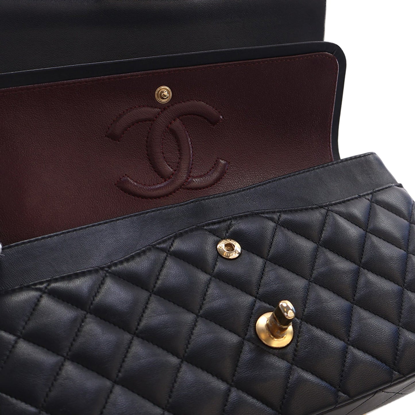 Chanel Medium Classic Lambskin Double Flap