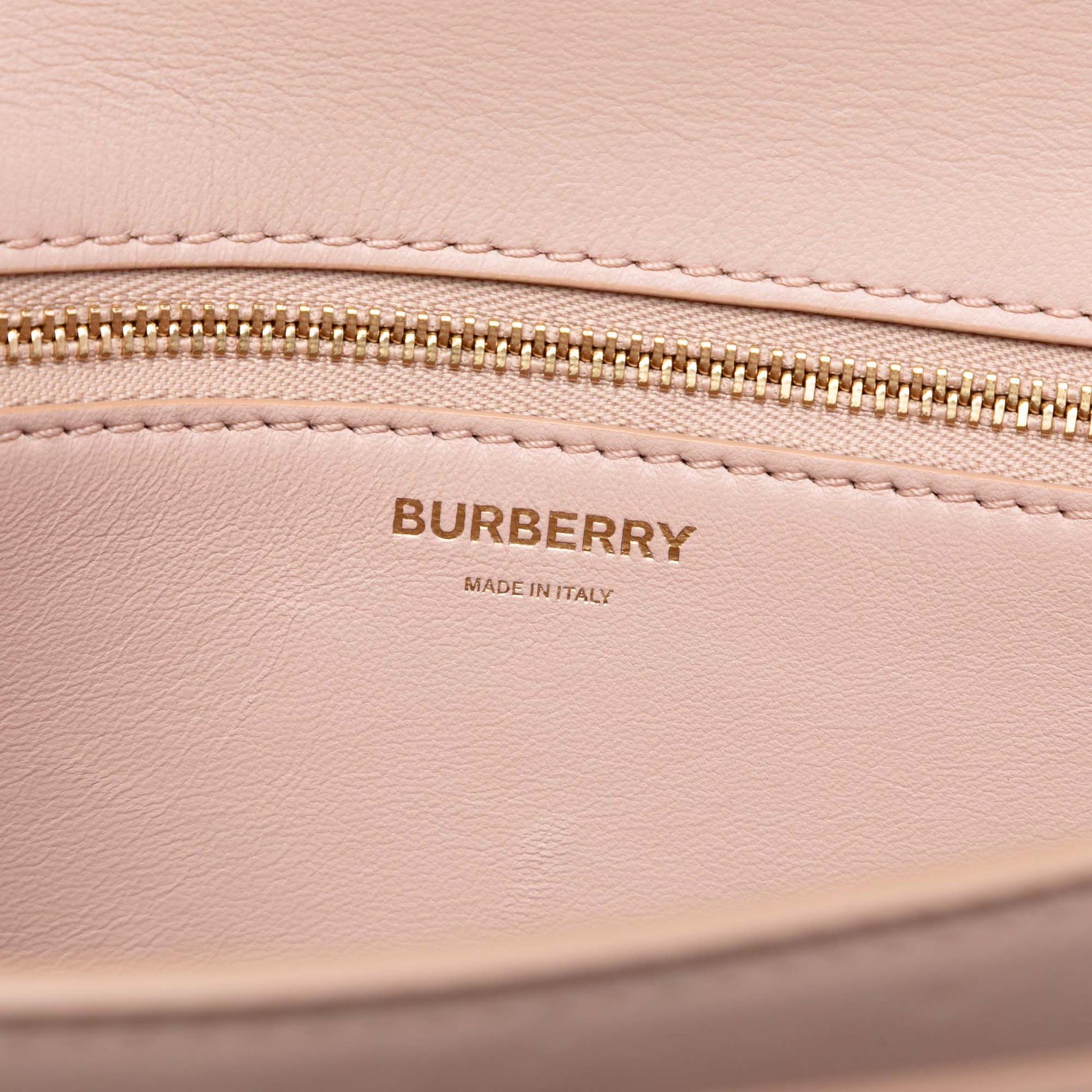 Burberry Medium Smooth Calfskin TB Monogram Crossbody