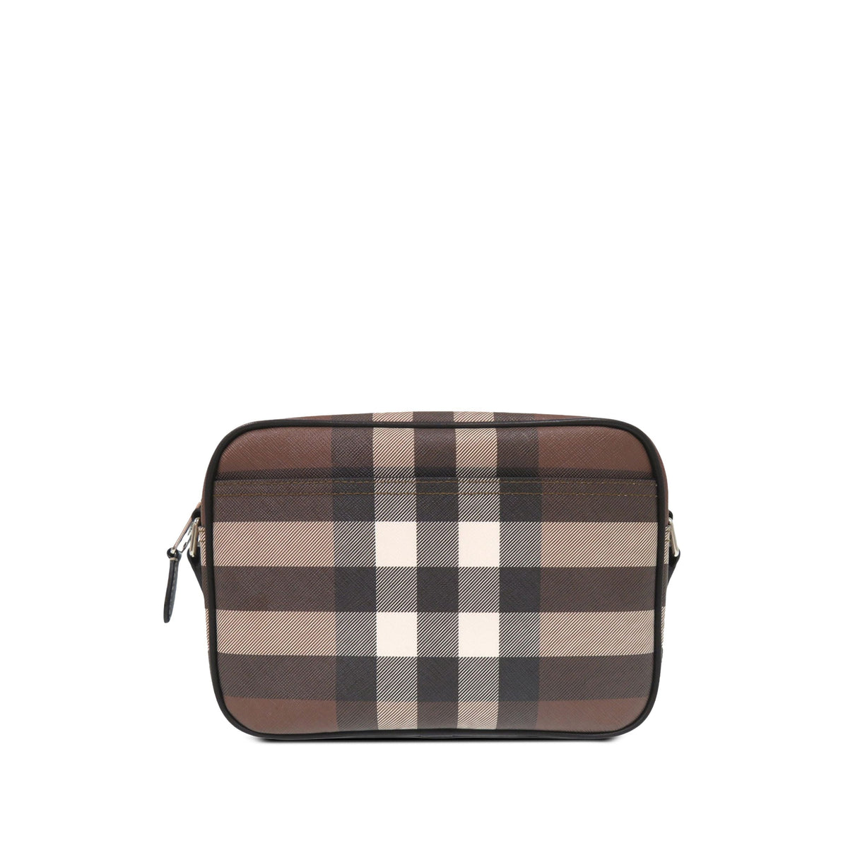 Burberry Paddy Check Crossbody Bag — Brown