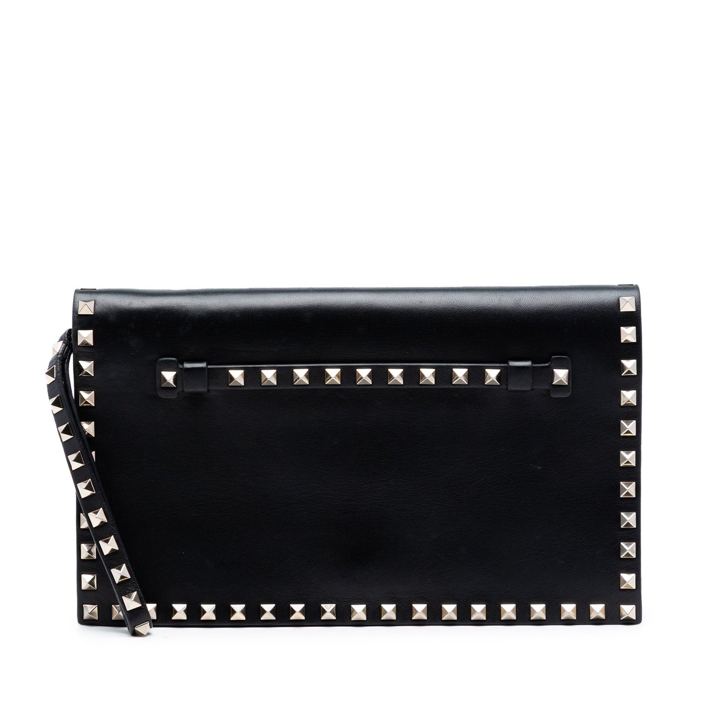 Valentino Nappa Rockstud Wristlet Clutch