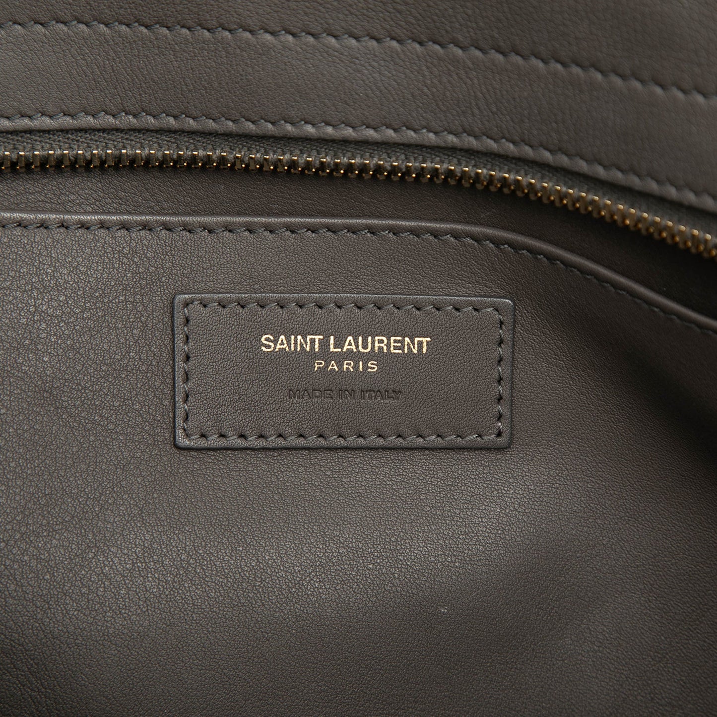 Saint Laurent Baby Leather Monogram Downtown Cabas Satchel